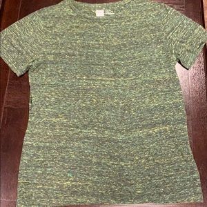BDG green speckled shirt